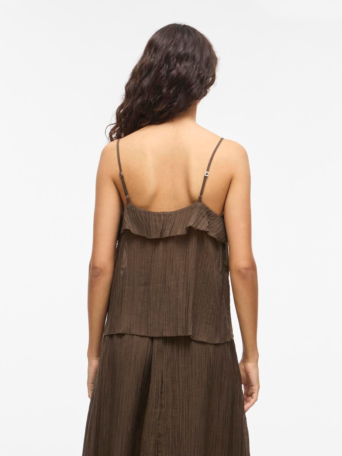 VIDANIRA Top - Slate Black - VERO MODA & VILA Bergvik